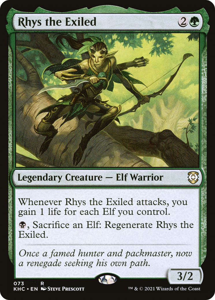 Rhys the Exiled [Kaldheim Commander]-1