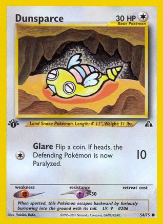 Dunsparce (54/75) [Neo Discovery Unlimited]-1