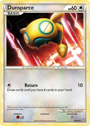Dunsparce (29/95) [HeartGold & SoulSilver: Unleashed]-1