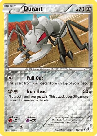 Durant (83/124) [Black & White: Dragons Exalted]-1