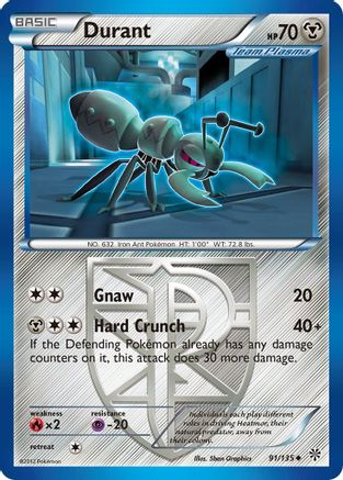 Durant (91/135) [Black & White: Plasma Storm]-1