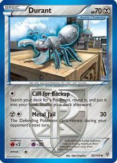 Durant (92/135) [Black & White: Plasma Storm]-1