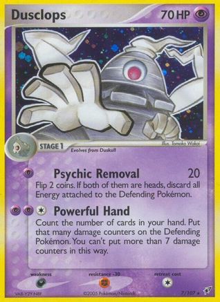 Dusclops (7/107) (Stamped) [EX: Deoxys]-1