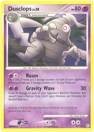 Dusclops (47/130) [Diamond & Pearl: Base Set]-1