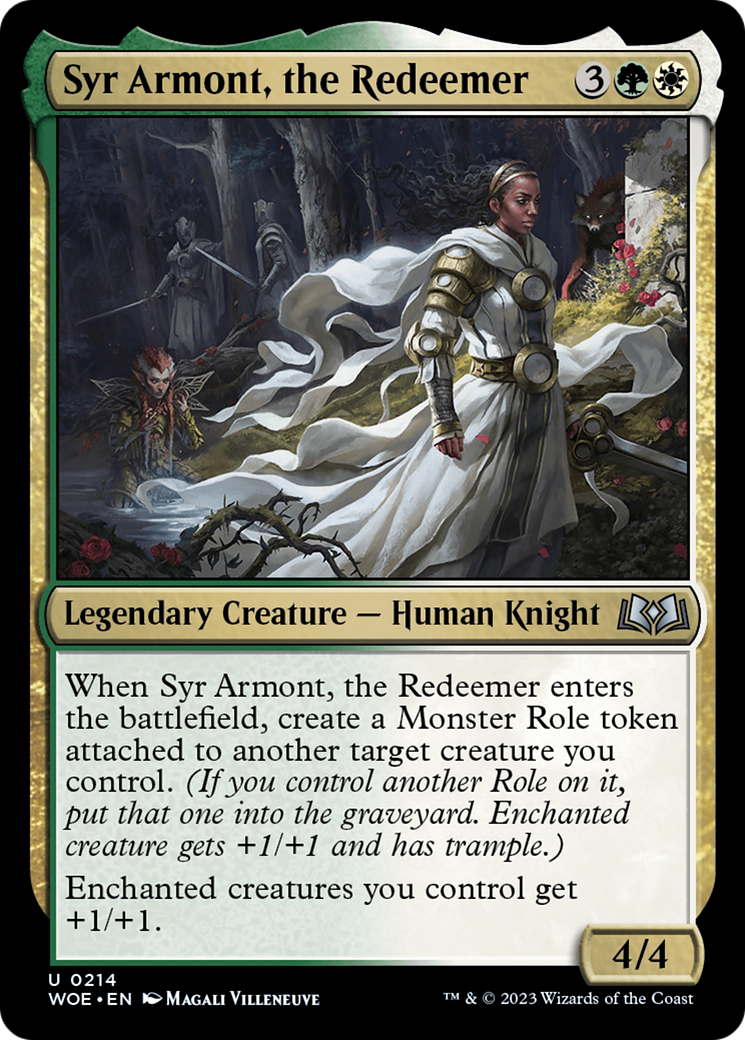 Syr Armont, the Redeemer [Wilds of Eldraine]-1