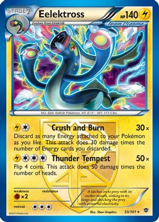 Eelektross (33/101) [Black & White: Plasma Blast]-1