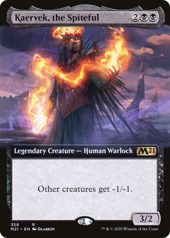 Kaervek, the Spiteful (Extended Art) [Core Set 2021]-1