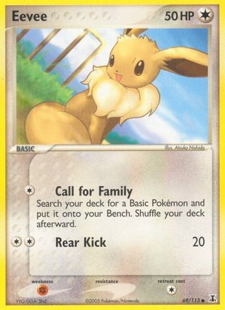 Eevee (69/113) [EX: Delta Species]-1