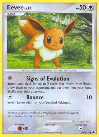Eevee (59/111) [Platinum: Rising Rivals]-1