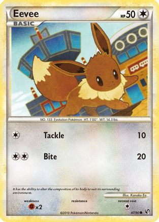 Eevee (47/90) [HeartGold & SoulSilver: Undaunted]-1
