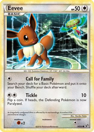 Eevee (48/90) [HeartGold & SoulSilver: Undaunted]-1