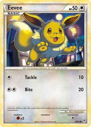 Eevee (56/95) [HeartGold & SoulSilver: Call of Legends]-1