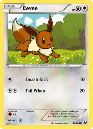 Eevee (84/108) [Black & White: Dark Explorers]-1
