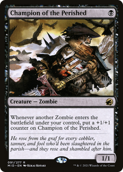 Champion of the Perished (Promo Pack) [Innistrad: Midnight Hunt Promos]-1