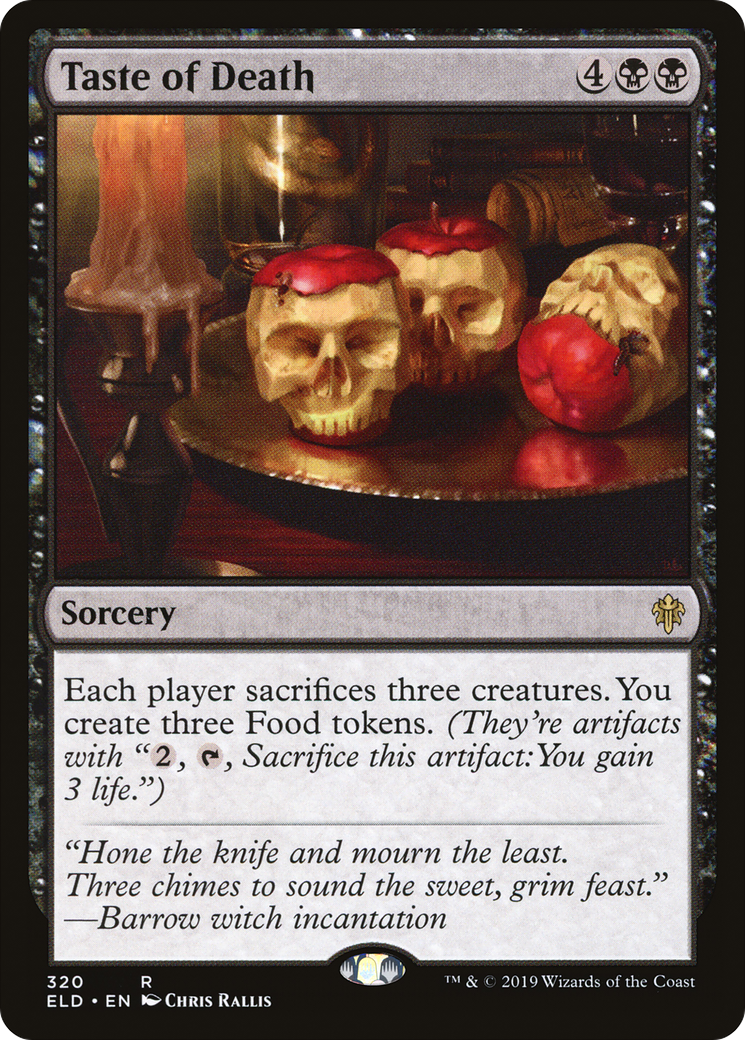 Taste of Death [Throne of Eldraine]-1