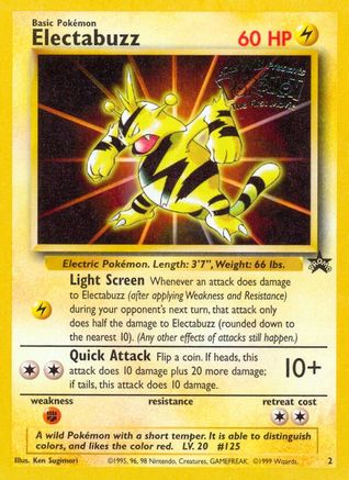 Electabuzz (2) [Wizards of the Coast: Black Star Promos]-1