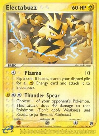 Electabuzz (35/100) [EX: Sandstorm]-1