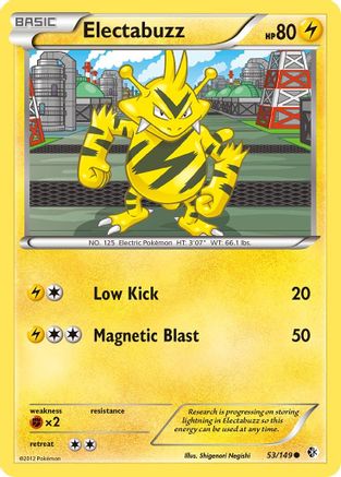 Electabuzz (53/149) [Black & White: Boundaries Crossed]-1