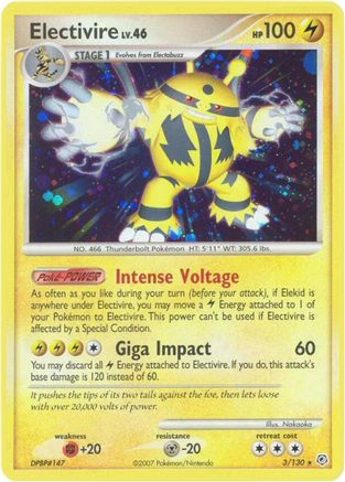 Electivire (3/130) [Diamond & Pearl: Base Set]-1