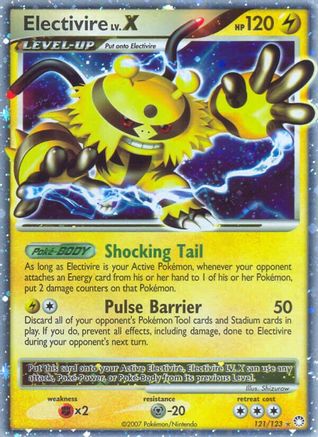 Electivire LV.X (121/123) [Diamond & Pearl: Mysterious Treasures]-1