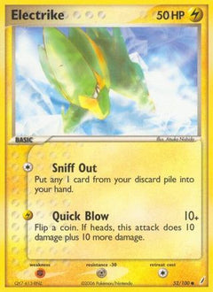 Electrike (52/100) [EX: Crystal Guardians]-1