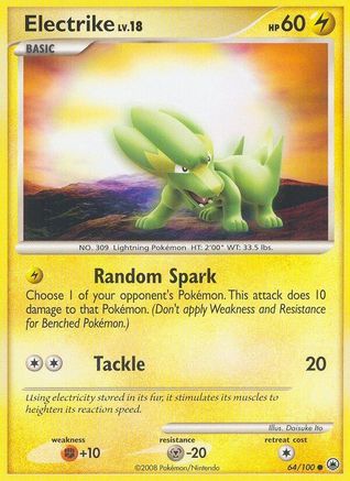 Electrike (64/100) [Diamond & Pearl: Majestic Dawn]-1