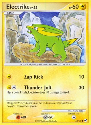 Electrike (62/99) [Platinum: Arceus]-1