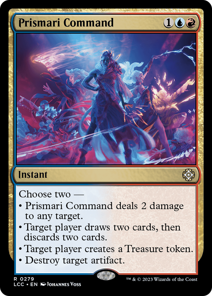 Prismari Command [The Lost Caverns of Ixalan Commander]-1