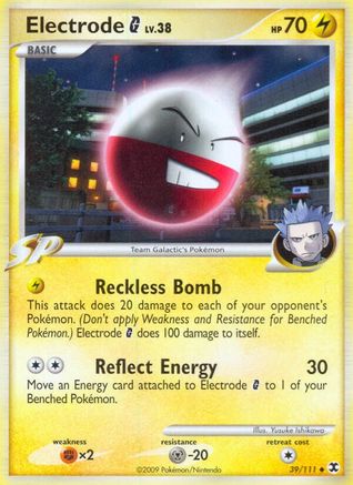 Electrode G (39/111) [Platinum: Rising Rivals]-1