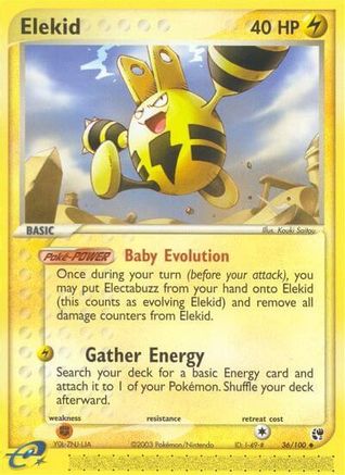 Elekid (36/100) [EX: Sandstorm]-1