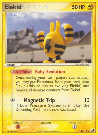Elekid (23/115) (Stamped) [EX: Unseen Forces]-1