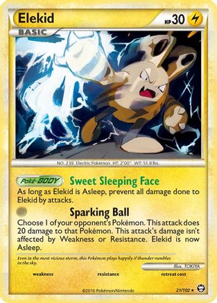 Elekid (21/102) [HeartGold & SoulSilver: Triumphant]-1