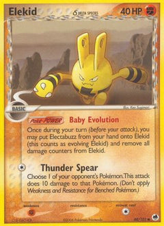 Elekid (48/101) (Delta Species) [EX: Dragon Frontiers]-1