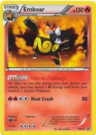 Emboar (BW21) [Black & White: Black Star Promos]-1