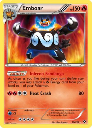 Emboar (100/99) [Black & White: Next Destinies]-1