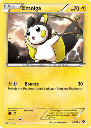 Emolga (49/99) [Black & White: Next Destinies]-1