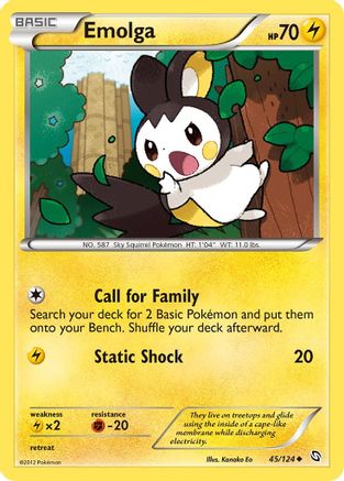 Emolga (45/124) [Black & White: Dragons Exalted]-1