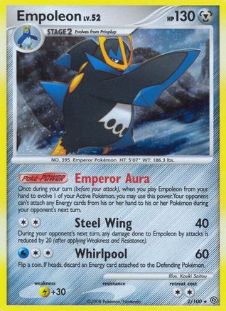 Empoleon (2/100) [Diamond & Pearl: Stormfront]-1