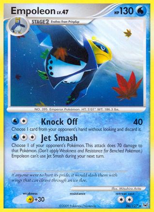 Empoleon (26/127) [Platinum: Base Set]-1