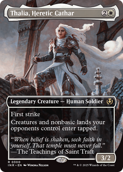 Thalia, Heretic Cathar (borderless) [Innistrad Remastered]-1