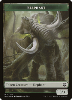 Elephant (TDMC-009) - Dominaria United Commander Tokens-1