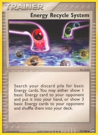 Energy Recycle System (73/108) [EX: Power Keepers]-1