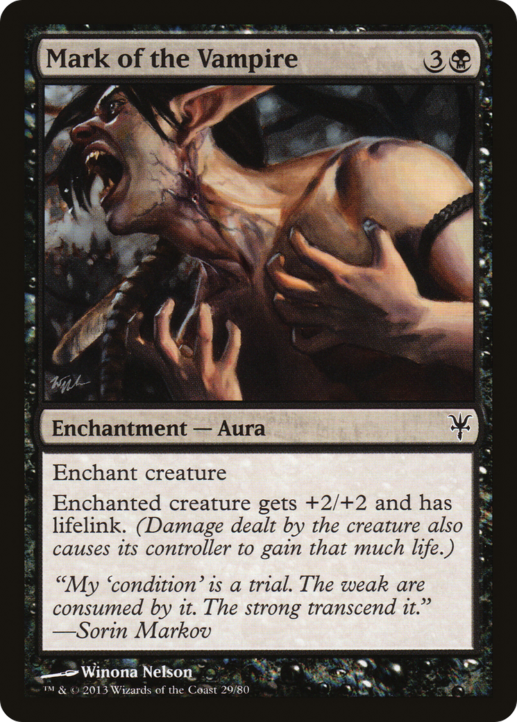 Mark of the Vampire [Duel Decks: Sorin vs. Tibalt]-3