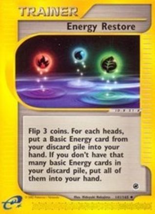 Energy Restore (141/165) [Expedition: Base Set]-1