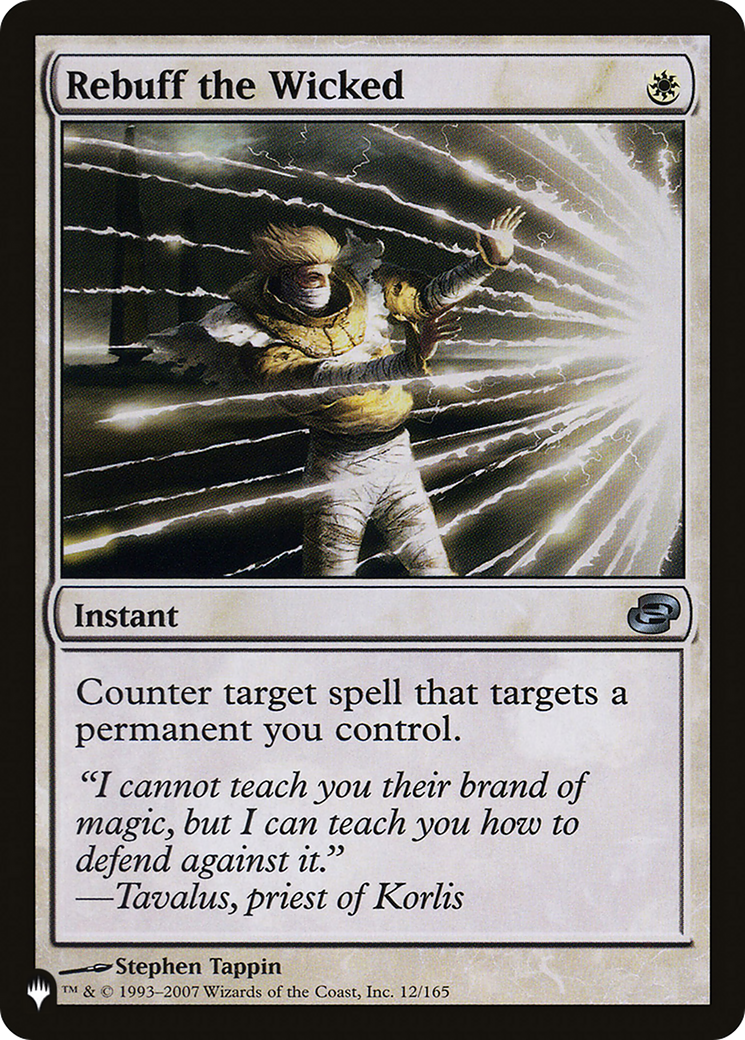 Rebuff the Wicked [The List]-1