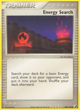 Energy Search (94/115) (Stamped) [EX: Unseen Forces]-1
