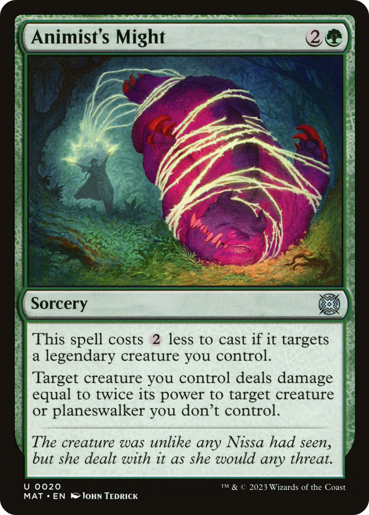 Animist's Might [March of the Machine: The Aftermath]-1