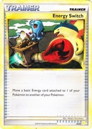 Energy Switch (29/30) [HeartGold & SoulSilver: Trainer Kit - Raichu]-1
