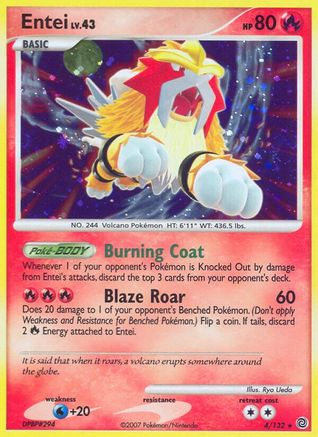 Entei (4/132) [Diamond & Pearl: Secret Wonders]-1