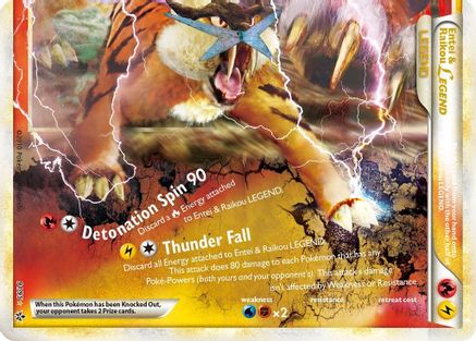 Entei & Raikou LEGEND (91/95) [HeartGold & SoulSilver: Unleashed]-1